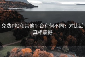 免费P站和其他平台有何不同？对比后真相震撼