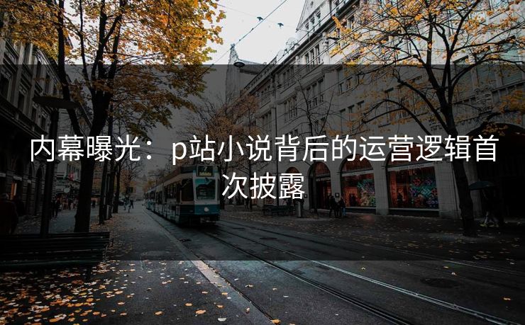 内幕曝光：p站小说背后的运营逻辑首次披露